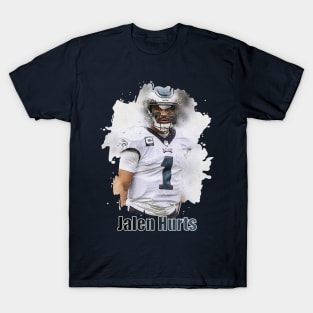 JALEN HURTS IN WATERCOLOR PAINTING T-Shirt